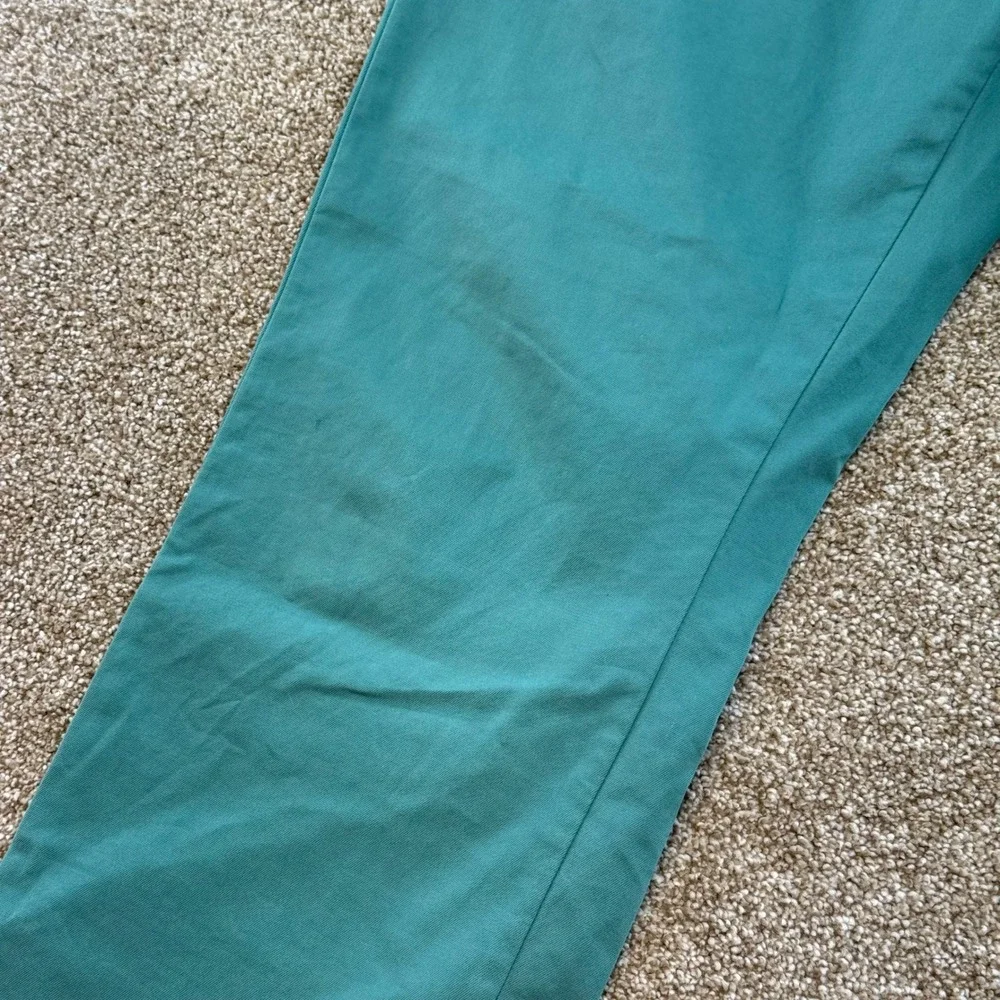 Banana Republic Emerson Chino Mens 33x30 Seafoam Green Pants Trousers Office‎